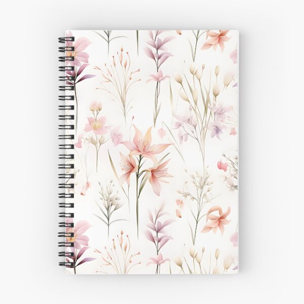Item preview, Pastel Asphodel Watercolor Flower Pattern No.2 designed and sold by Marvel Selke.