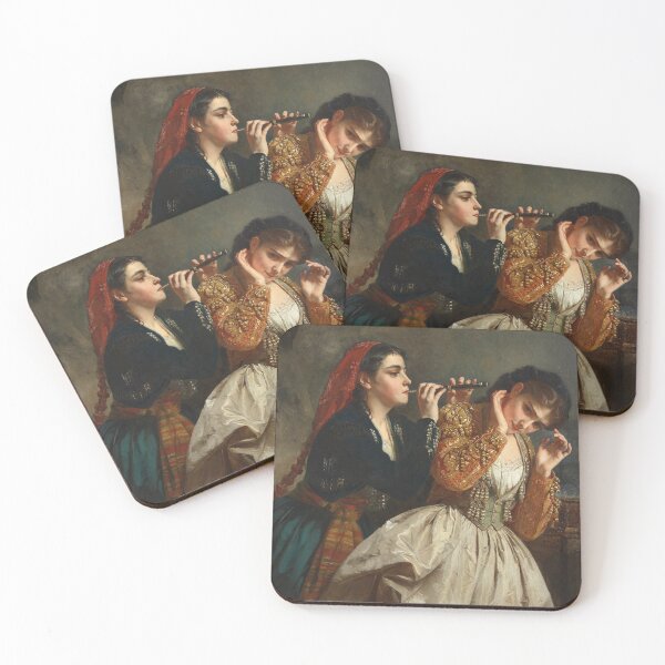 Item preview, Hearing, The Five Senses (1865) - Henri Guillaume Schlesinger designed and sold by SALON DES ARTS.