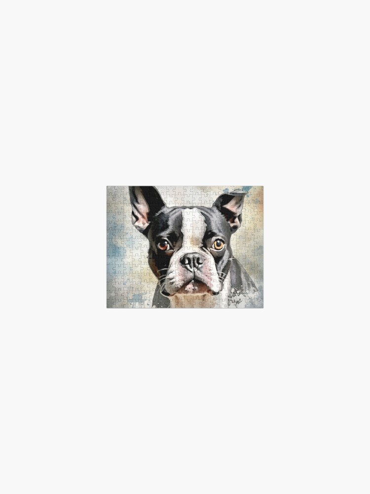 Boston Terrier Dog - Jigsaw Puzzle