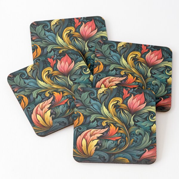 Item preview, A colorful flowers pattern designed and sold by TogetherDshop.