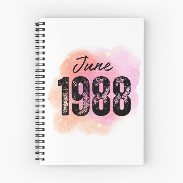 Item preview, June 1988 Birthday designed and sold by NumbersFort.
