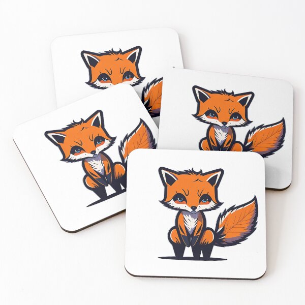 Item preview, Nature's Cutest Foxes: Cartoon Edition designed and sold by FashionRex.