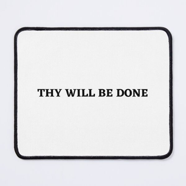 Item preview, "Thy Will Be Done" Inspirational Christian Message designed and sold by Motive Union.