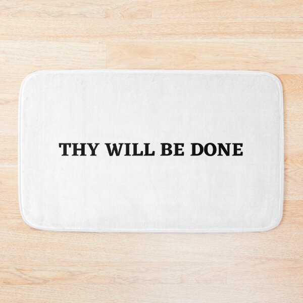 Item preview, "Thy Will Be Done" Inspirational Christian Message designed and sold by Motive Union.