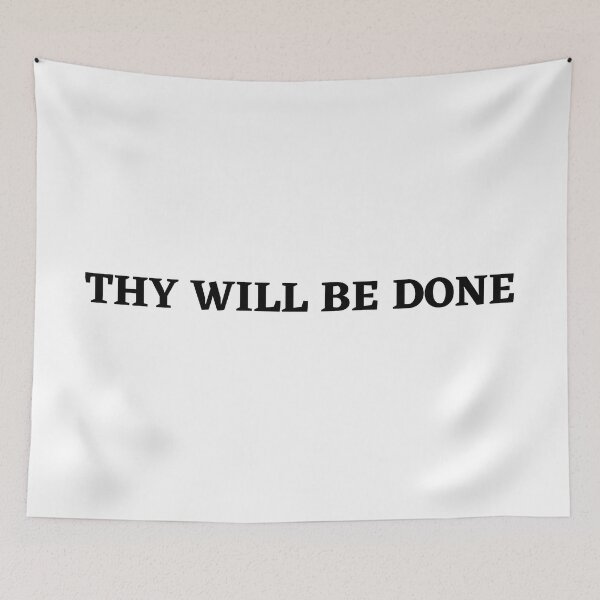 Item preview, "Thy Will Be Done" Inspirational Christian Message designed and sold by Motive Union.
