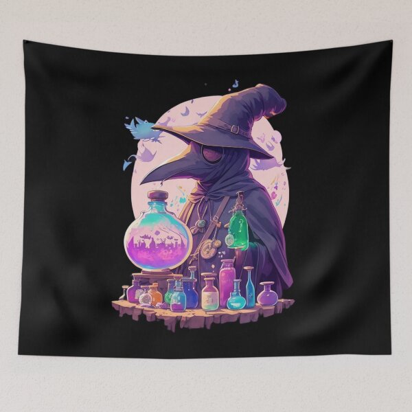 Item preview, Potion Plague Doctor - Medieval Laboratory designed and sold by Ridiculam Toga.