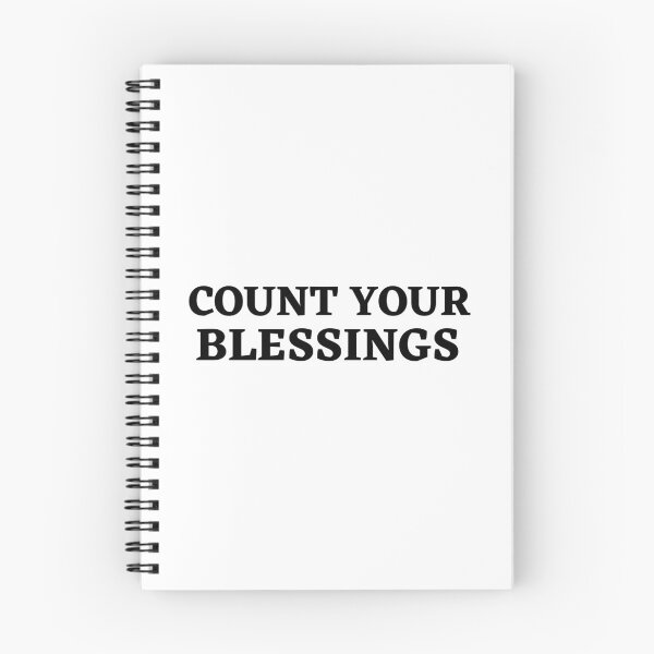 Item preview,  "Count Your Blessings" - Gratitude-Inspiring Christian Message designed and sold by Motive Union.