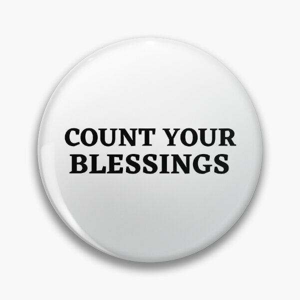 Item preview,  "Count Your Blessings" - Gratitude-Inspiring Christian Message designed and sold by Motive Union.