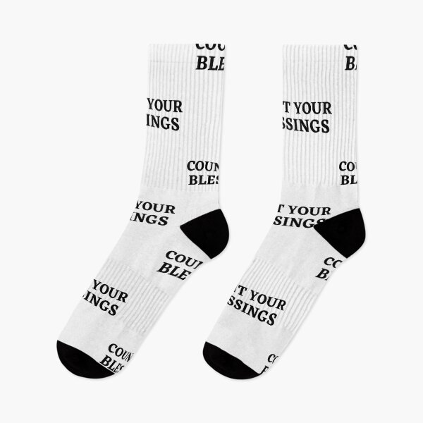 Item preview,  "Count Your Blessings" - Gratitude-Inspiring Christian Message designed and sold by Motive Union.