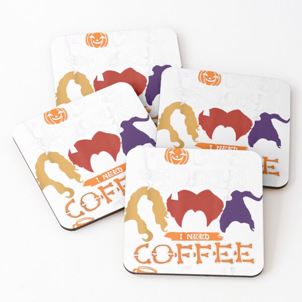Item preview, Hocus Pocus I Need Coffee to Focus Halloween T-Shirt	 designed and sold by mohd-saleh.