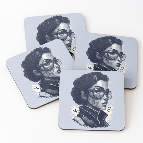 Item preview, Female Pilot Woman Portrait Steampunk Aesthetic designed and sold by SoccaTamam.