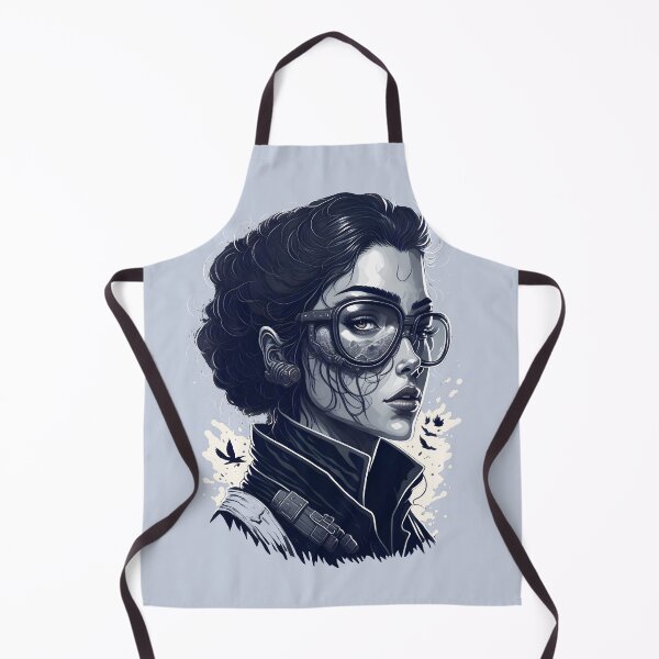 Item preview, Female Pilot Woman Portrait Steampunk Aesthetic designed and sold by SoccaTamam.