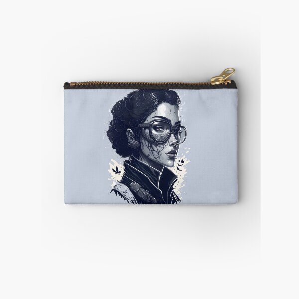 Item preview, Female Pilot Woman Portrait Steampunk Aesthetic designed and sold by SoccaTamam.
