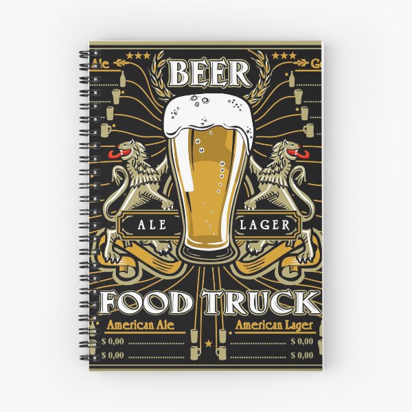 Item preview, Beer Food Truck designed and sold by aurielaki.