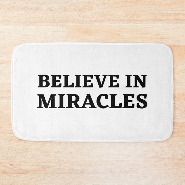 Item preview, "Believe In Miracles" Hopeful Christian Message designed and sold by Motive Union.