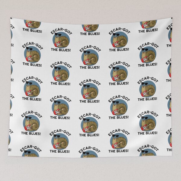Item preview, Escar-got The Blues Snail Funny Escargot Puns  designed and sold by punnybone.