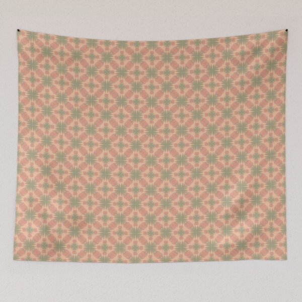 Item preview, TULIP Mosaic - Peach and green designed and sold by Carina Parry Studios.