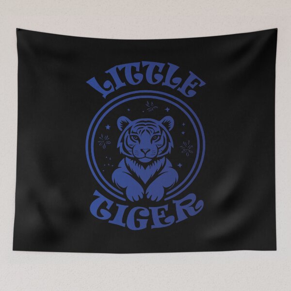 Item preview, Little Tiger - Blue 1 designed and sold by Soulemotion.