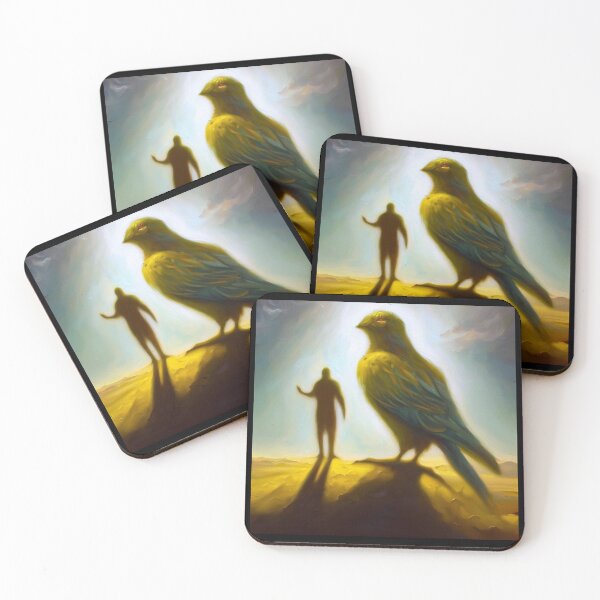 Item preview, Spirit Animal Meadowlark 1 designed and sold by CrankyOldDude.