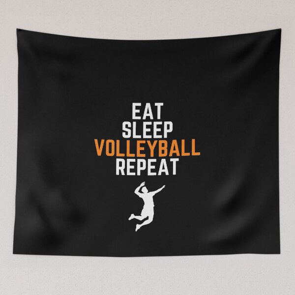 Item preview, Eat sleep volleyball repeat designed and sold by Mateusz Majcherek.
