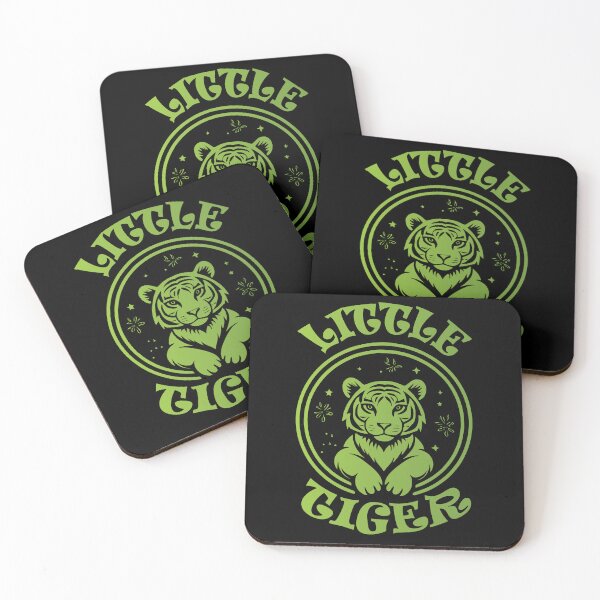 Item preview, Little Tiger - Yellow-green designed and sold by Soulemotion.