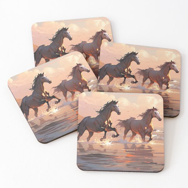 Item preview, horses on the beach designed and sold by Istarfal.