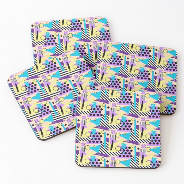 Item preview, Abstract Geometric Memphis Style Pattern designed and sold by Linziloop.