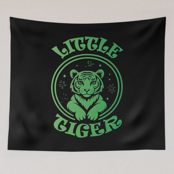 Item preview, Little Tiger - Green 1 designed and sold by Soulemotion.