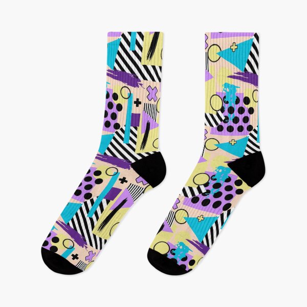 Item preview, Abstract Geometric Memphis Style Pattern designed and sold by Linziloop.