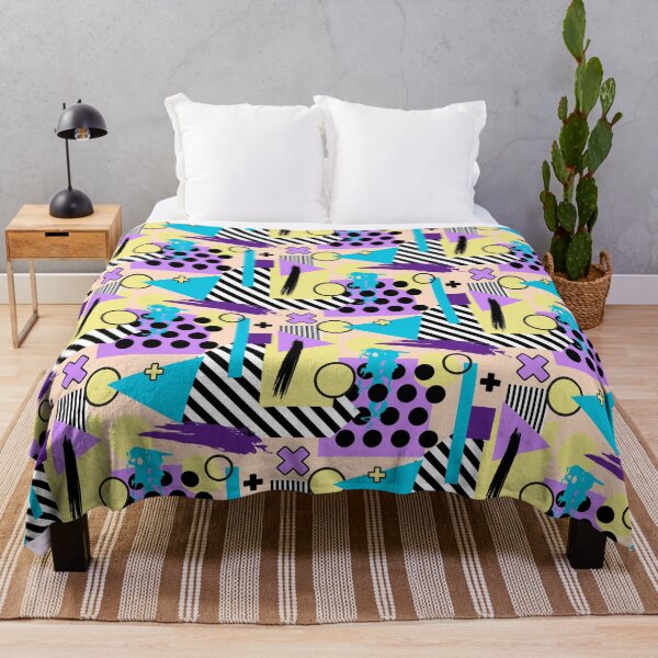 Item preview, Abstract Geometric Memphis Style Pattern designed and sold by Linziloop.