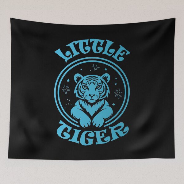 Item preview, Little Tiger - Light Blue designed and sold by Soulemotion.