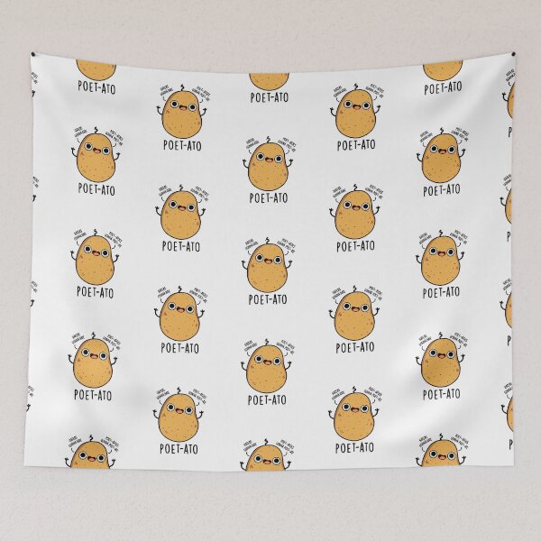 Item preview, Poet-ato Funny Potato Puns  designed and sold by punnybone.