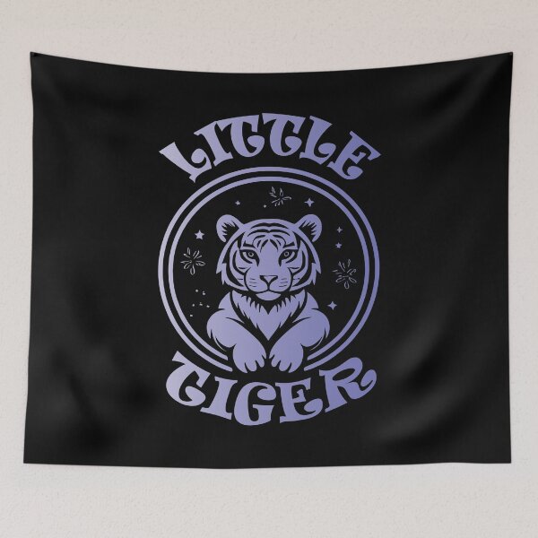 Item preview, Little Tiger - Light Purple designed and sold by Soulemotion.