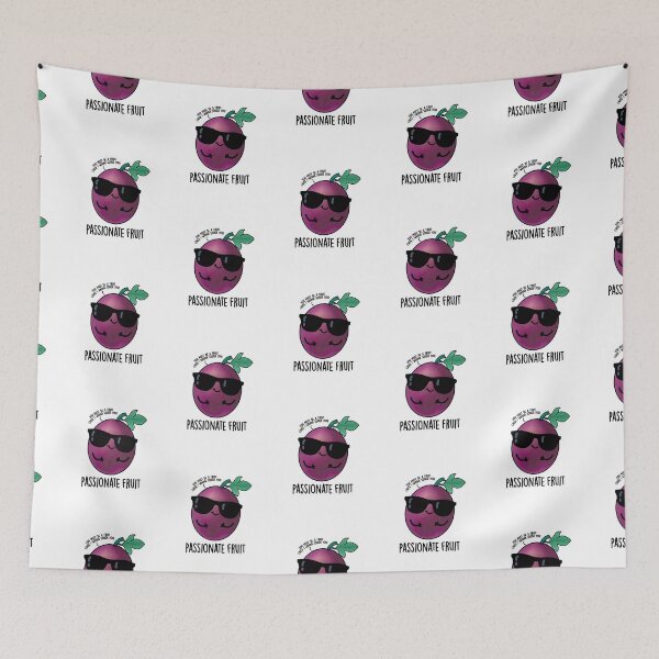 Item preview, Passionate Fruit Funny Passion Fruit Puns  designed and sold by punnybone.