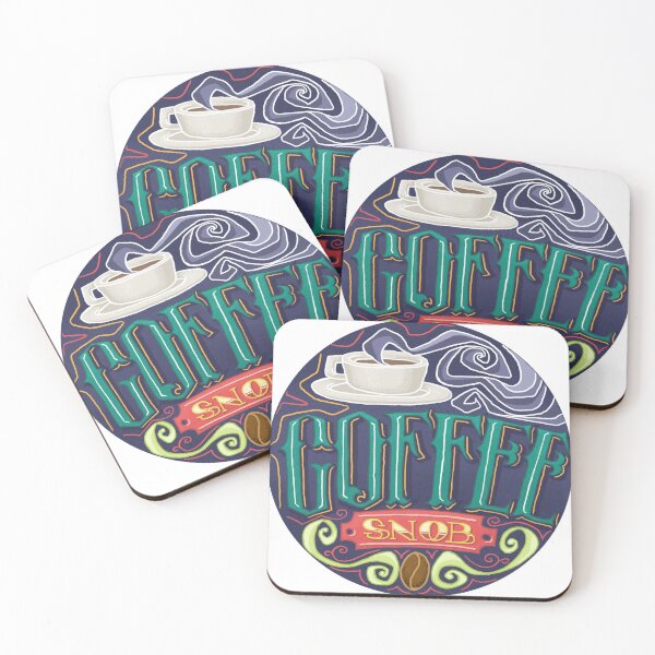 Item preview, Coffee Snob Disc designed and sold by ThePoppyPot.