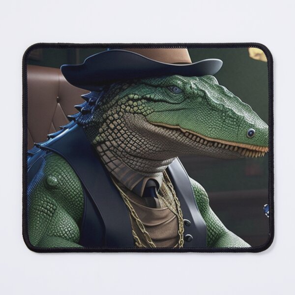 Item preview, Poker Playing Alligator Popart designed and sold by ShopSunday.