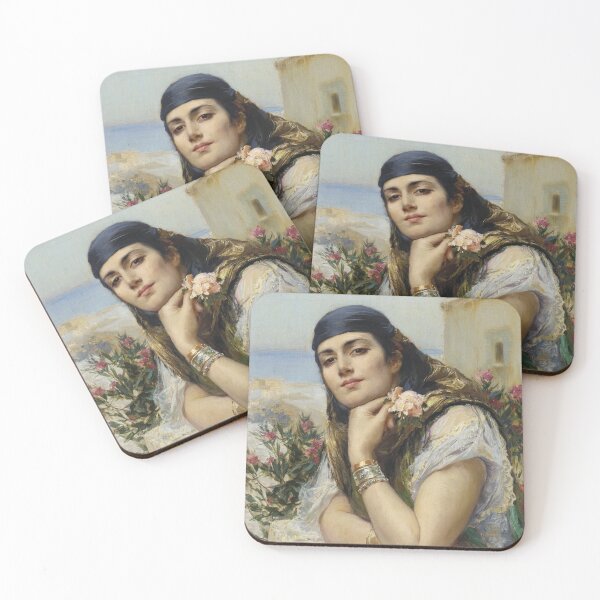 Item preview, Woman of Algiers (19th century) - Henri Guillaume Schlesinger designed and sold by SALON DES ARTS.