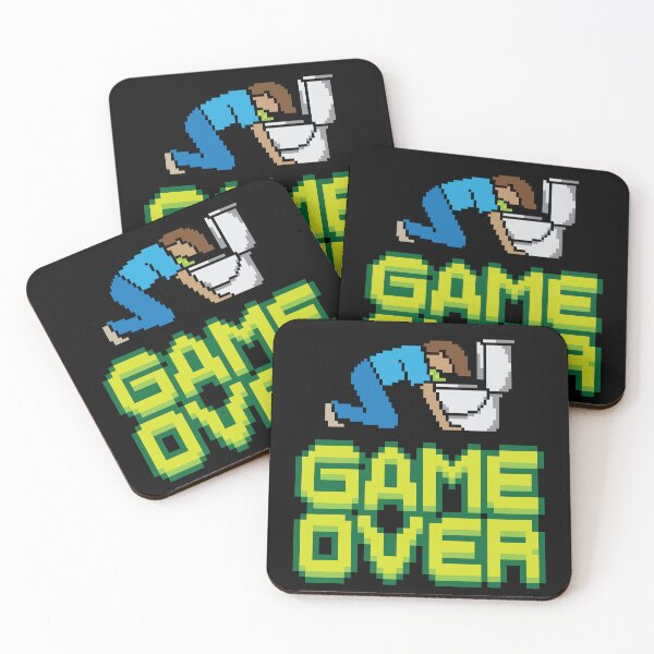 Item preview, Puke Game Over dude designed and sold by ThunderboxArt.