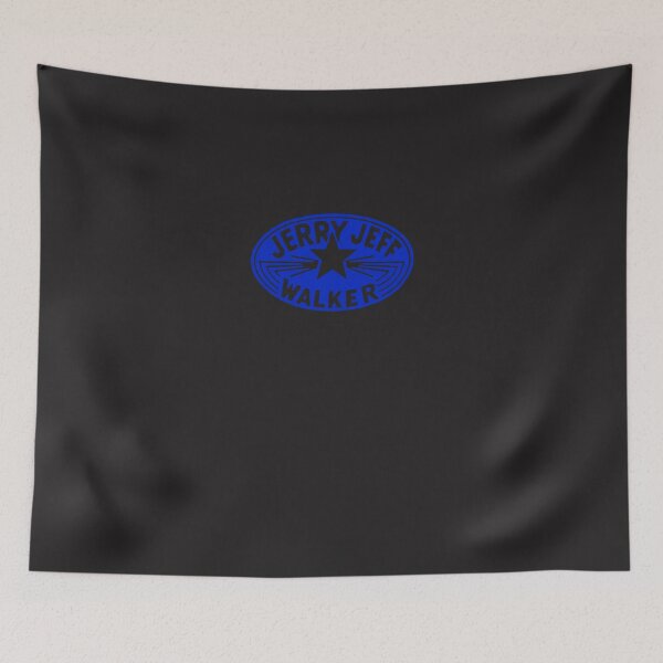 Item preview, Jerry Jeff Walker blue vintage logo designed and sold by TIMOTHYHARNASCH.