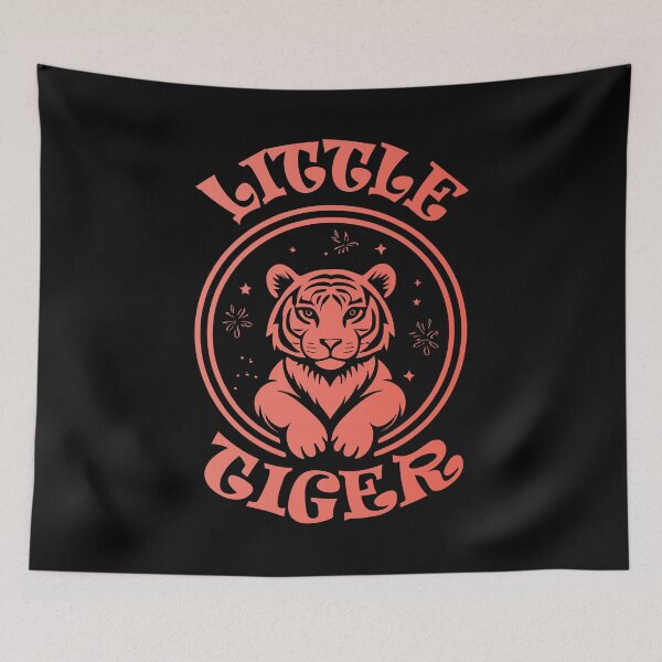 Item preview, Little Tiger - Salmon designed and sold by Soulemotion.