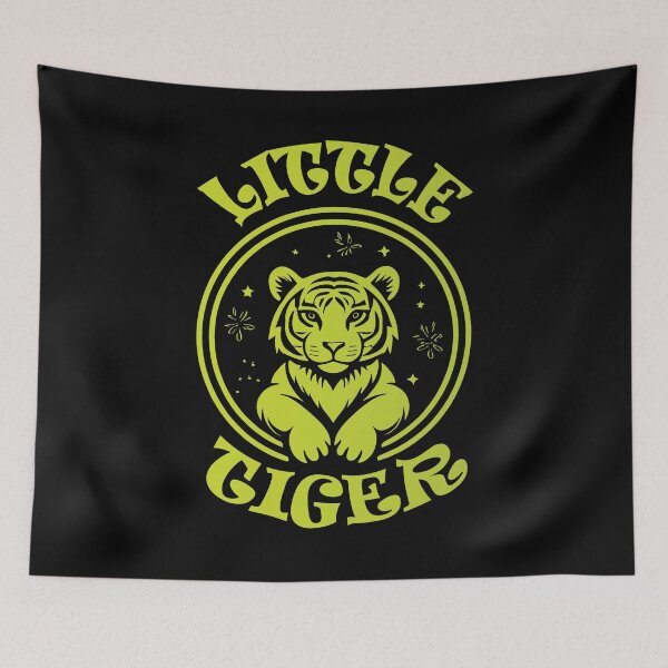 Item preview, Little Tiger - Neon Yellow designed and sold by Soulemotion.
