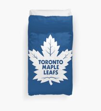 Toronto Maple Leafs Hockey Team Duvet Cover