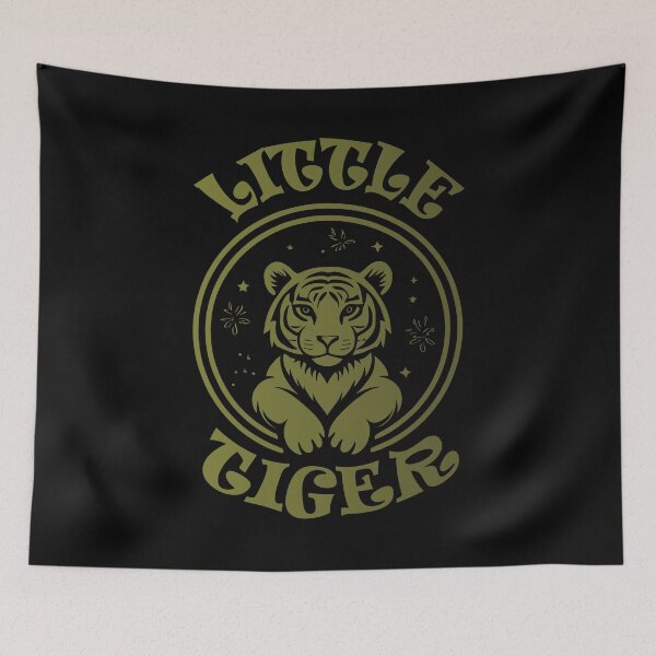 Item preview, Little Tiger - Olive designed and sold by Soulemotion.