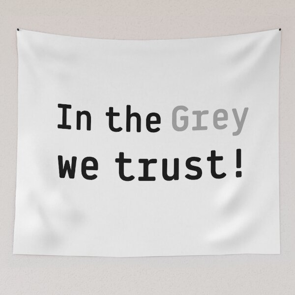 Item preview, Morally grey designed and sold by ArtAngiTresors.
