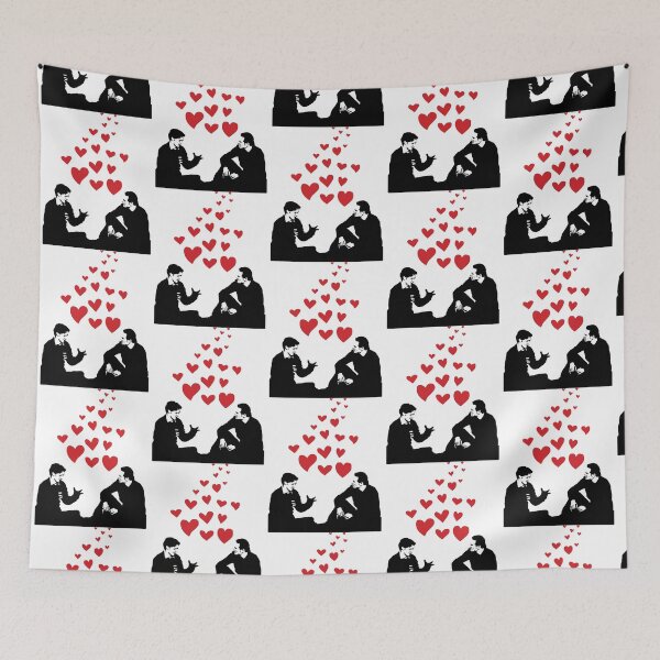 Item preview, Cherik in the Field with Hearts designed and sold by ThedaKinder.