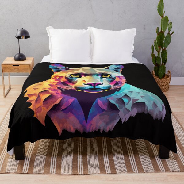 Item preview, Panther Color | Polygonal Art designed and sold by Niktarka.