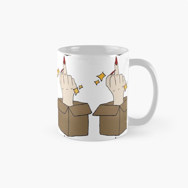 Item preview, Funny offensive finger organism a meme hand box designed and sold by HaydenMillepied.