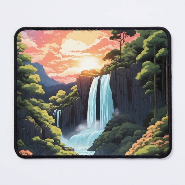 Item preview, Enchanted Forest, Where the Waterfall Whispers Secrets designed and sold by EnzoGatti.