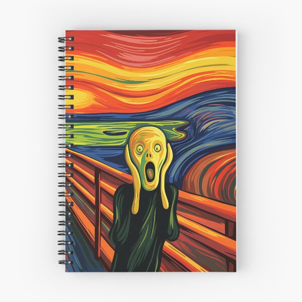 Item preview, The Scream in neon designed and sold by Dahlann.