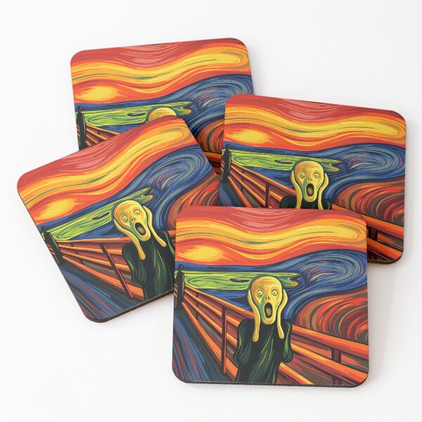 Item preview, The Scream in neon designed and sold by Dahlann.